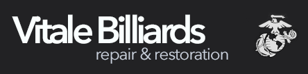 Vitale Billiards Repair and Restoration Logo